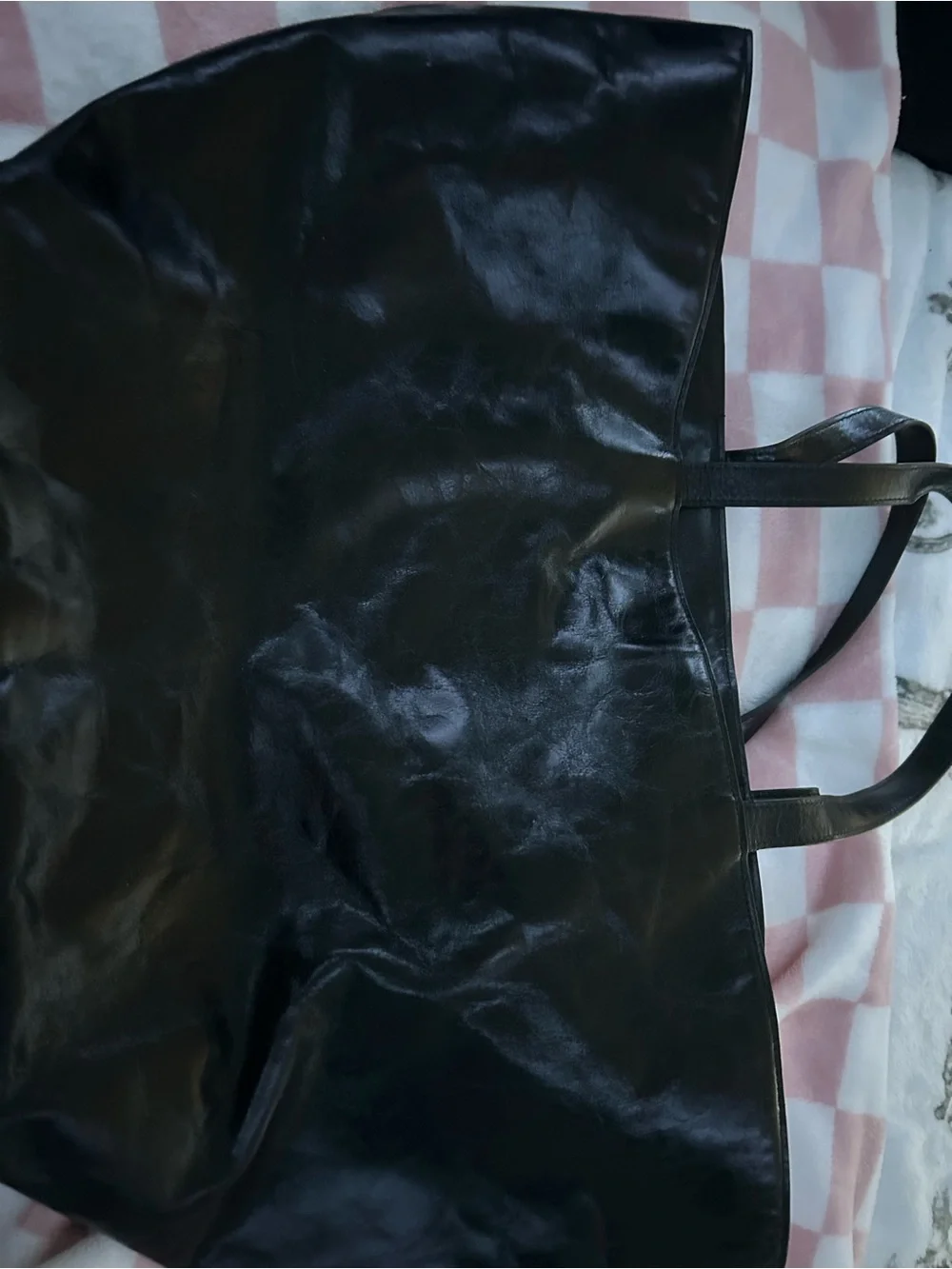 Alexander Wang Black Embossed Logo Tote